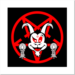 Dammar the Pentagram Goat Posters and Art